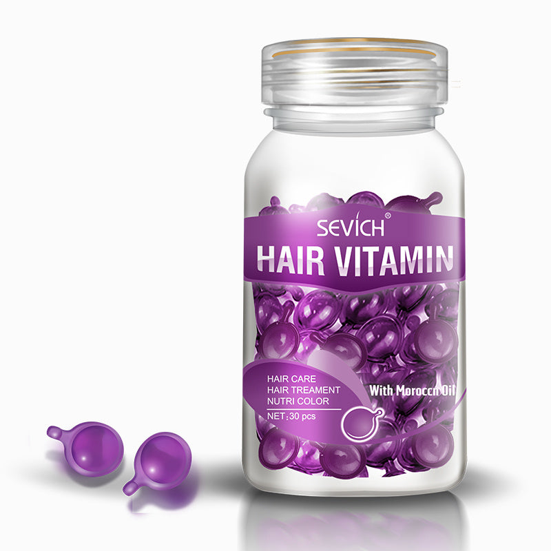 Hair care vitamin capsules