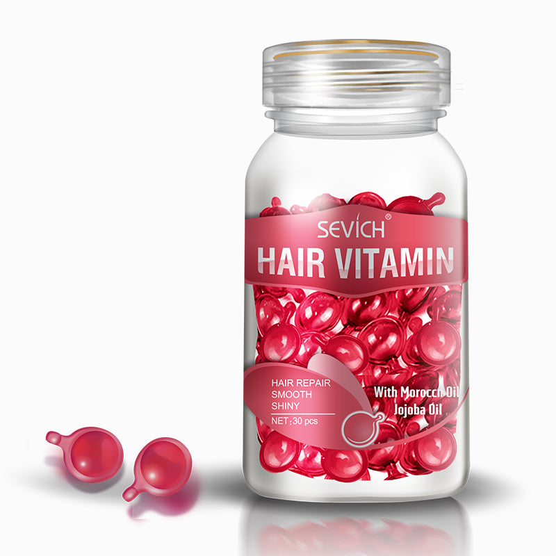 Hair care vitamin capsules