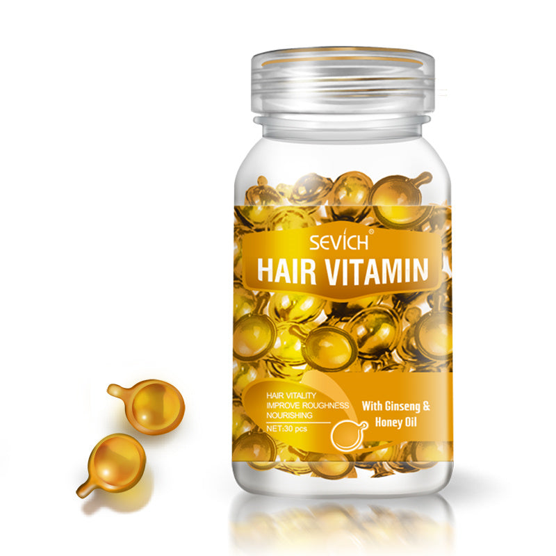 Hair care vitamin capsules
