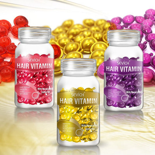 Hair care vitamin capsules