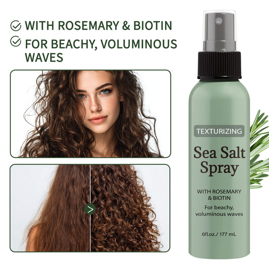 Rosemary Moisturizing Fluffy Stereotype Modeling Care Sea Salt Hair Care Spray